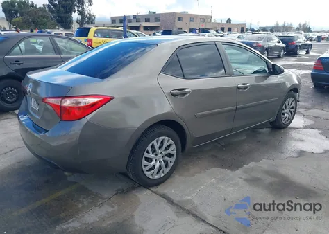 2017 Toyota Corolla Le из США, поврежденный, VIN 2T1BURHE2HC766721